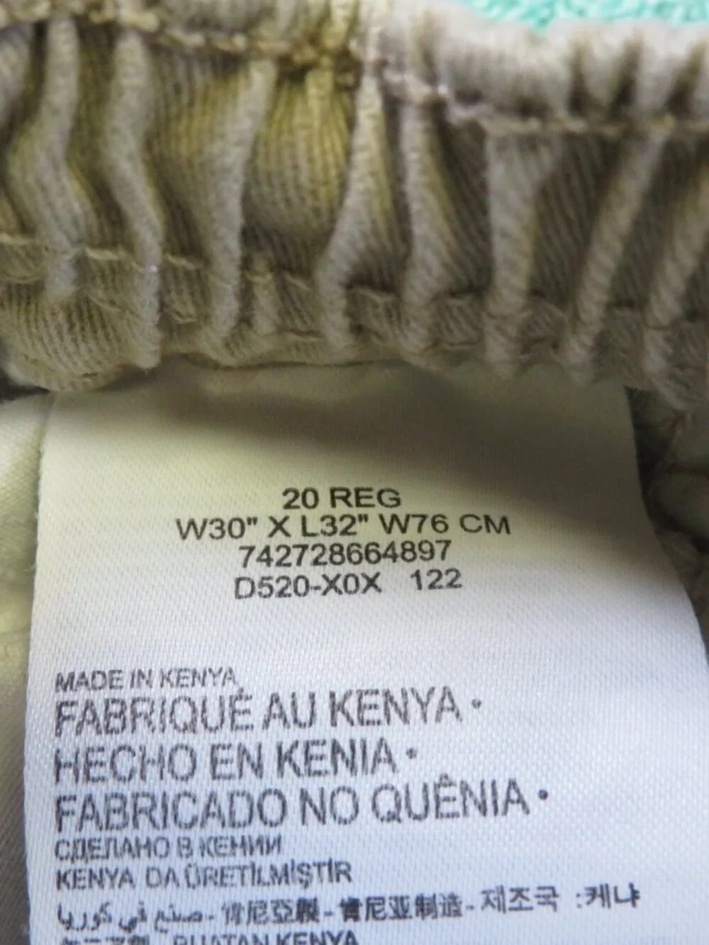 LEVIS XX Chino Tan - 2 Pairs